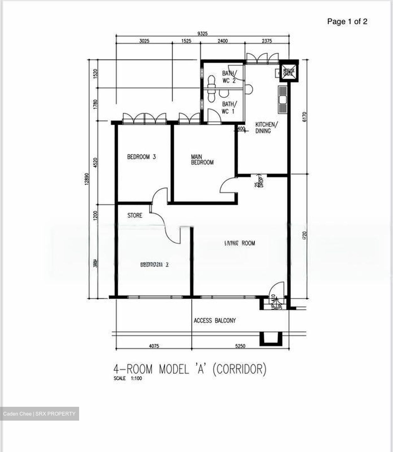 Blk 125 Pending Road (Bukit Panjang), HDB 4 Rooms #470770421